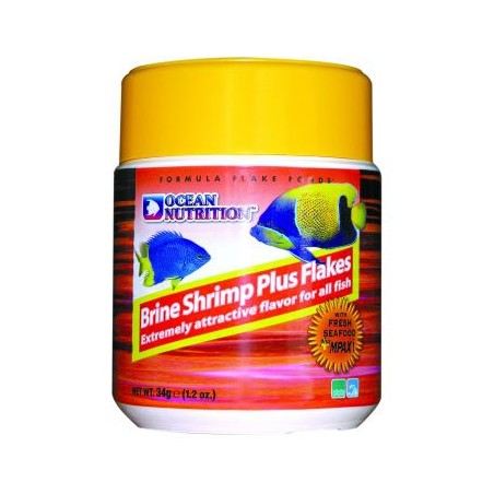 OCEAN NUTRITION BRINE SHRIMP PLUS FLAKE 34g