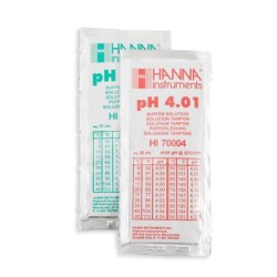 HANNA instruments Kalibrierkit pH 4,01 & 7,01, je 5 Beutel à 20 ml