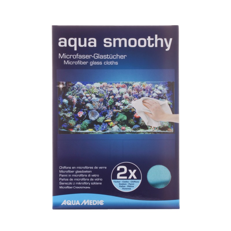 Aqua Medic aqua smoothy Microfaser-Glastuch 2 Stück