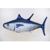 Gaby Atlantischer Blauflossen-Thunfisch Kissen, ca. 66 cm lang
