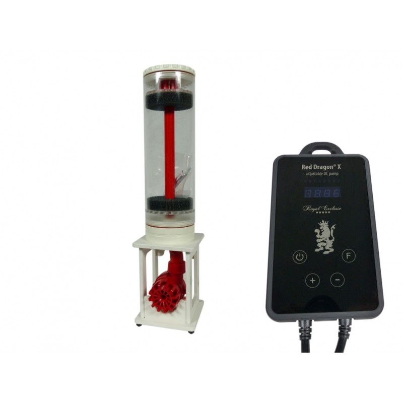 Royal Exclusiv COMPACT Dreambox - Patronen - Medienfilter Ø 100mm 2.0 Liter Volumen mit Red Dragon® X 40 Watt / 3m³