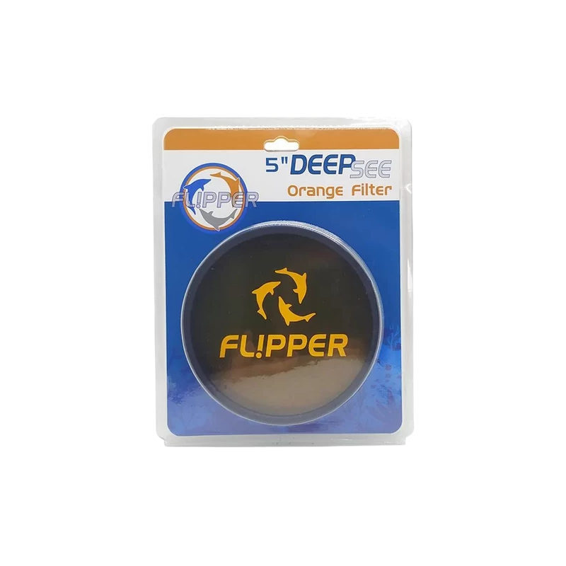 Flipper DeepSee Orange Lens Filter 5" Max