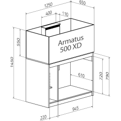 Aqua Medic Armatus 500 XD weiß