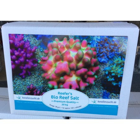 Korallen-Zucht Reefer´s Bio Reef Salt Premium Quality 20kg