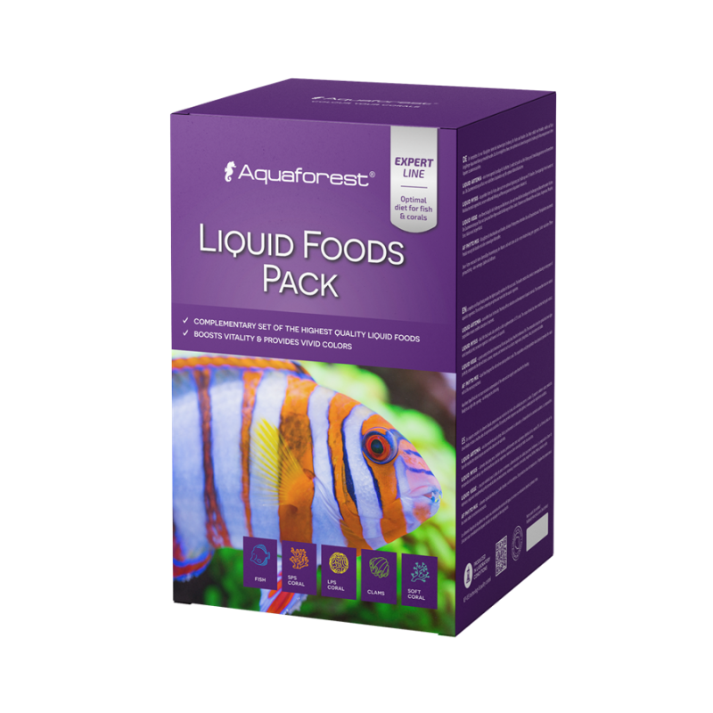 Aquaforest Liquid Foods Pack 4 X 250 ml